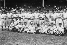 New York Giants at the Polo Grounds, New York, September 1912 (baseball), 1912. Creator: Bain News Service