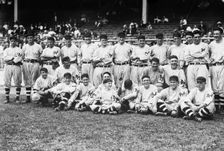 New York Giants at the Polo Grounds, New York, September 1912 (baseball), 1912. Creator: Bain News Service