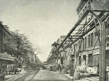 New York: Elevated Railway 1891. Creator: Unknown