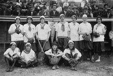 New York Female Giants (baseball), 1913. Creator: Bain News Service