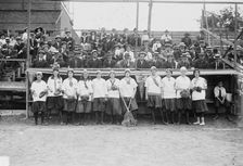 New York Female Giants (baseball), 1913. Creator: Bain News Service