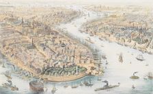 New-York (From the Southwest), ca. 1852. Creator: K. Th. Westermann