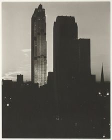 New York from the Shelton, 1935. Creator: Alfred Stieglitz
