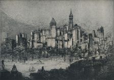 New York From Brooklyn c1913. Artist: William Monk