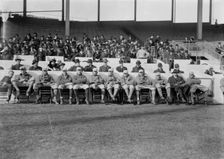 New York NL Giants recruits at the Polo Grounds, NY (baseball), 1913. Creator: Bain News Service
