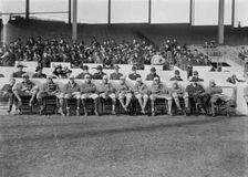 New York NL Giants recruits at the Polo Grounds, NY (baseball), 1913. Creator: Bain News Service
