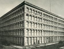 New York: Stewart's Retail Store 1891. Creator: Unknown