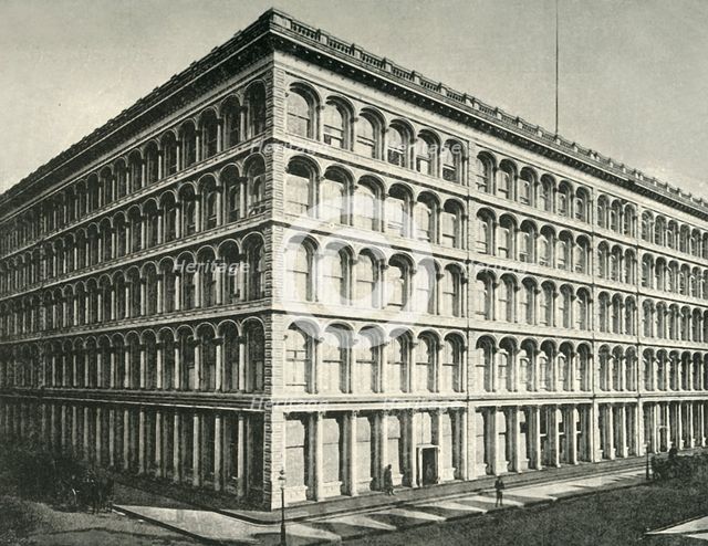 'New York: Stewart's Retail Store', 1891. Creator: Unknown.