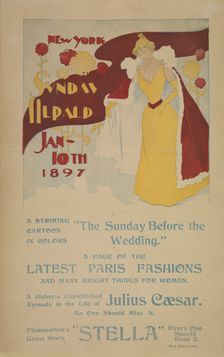 New York Sunday herald. Jan 10th 1897, c1893 - 1897. Creator: Unknown