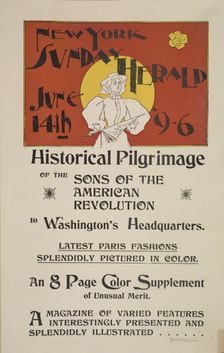 New York Sunday herald. June 14th 96, c1893 - 1897. Creator: Unknown