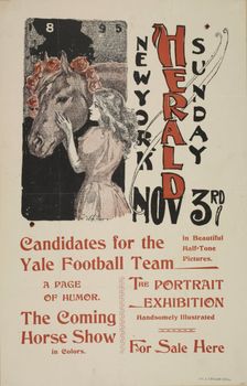 New York Sunday herald. Nov 3rd., c1895. Creator: Charles Hubbard Wright
