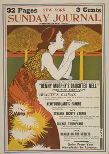 New York Sunday journal. February 2nd. 1896, c1893 - 1897. Creator: Unknown