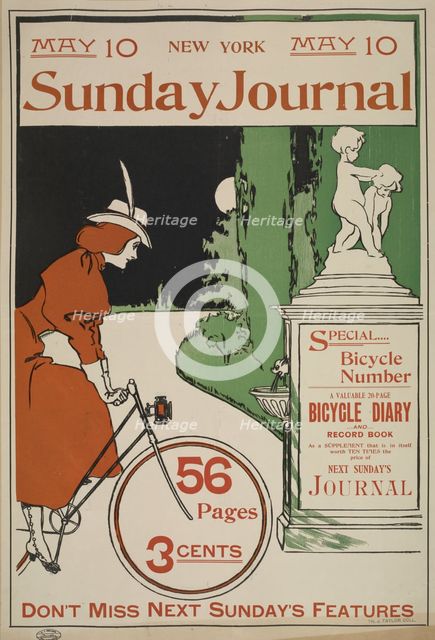 New York Sunday journal. May 10, c1893 - 1897. Creator: Unknown.