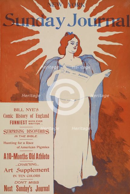 New York Sunday journal. [May 3, 1896], c1893 - 1897. Creator: Unknown.