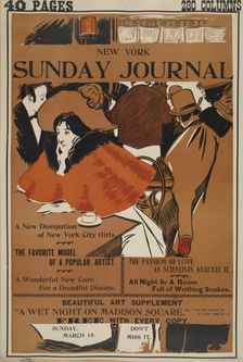 New York Sunday journal. Sunday, March 5, c1893 - 1897. Creator: Unknown