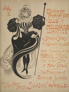 New York Sunday world. June 2, c1893 - 1897. Creator: Unknown