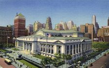 New York Public Library, New York City, New York, USA, 1951