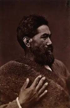New Zealand: a Maori man, c1840s. Creator: Unknown