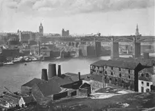 Newcastle-on-Tyne, from the Rabbit Banks, c1900. Artist: M Aunty