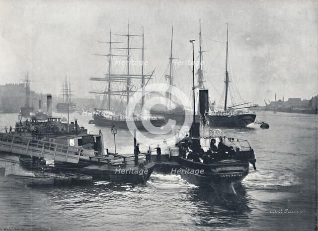 'Newcastle-On-Tyne - View on the Tyne', 1895. Artist: Unknown.