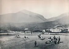Newcastle, Co. Down. - The Strand, with Slieve Donard 1895