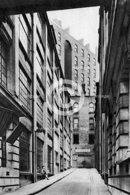 Newcastle Street, London, 1926-1927.Artist: McLeish