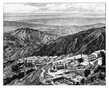 Newcastle Sanatorium, Jamaica, c1890.Artist: A Kohl