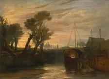 Newark Abbey, between 1806 and 1807. Creator: JMW Turner