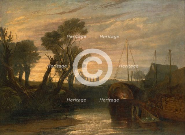 Newark Abbey, between 1806 and 1807. Creator: JMW Turner.