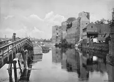 Newark Castle and Bridge c1896. Artist: Frith & Co