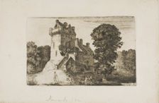 Newark Castle, n.d. Creator: John Clerk
