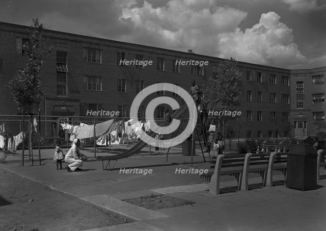 Newark Housing Authority, 57 Sussex Ave., Newark, New Jersey, 1944. Creator: Gottscho-Schleisner, Inc.