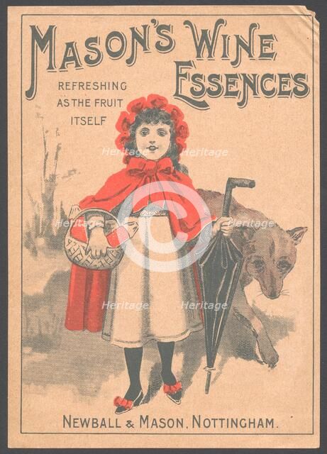 Newball & Mason Wine Essences,1890s. Artist: Unknown