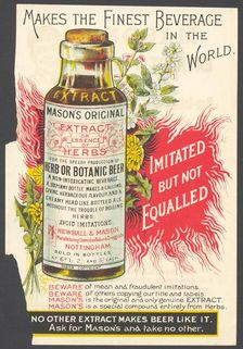 Newball & Mason Extract of Herbs, 1890s