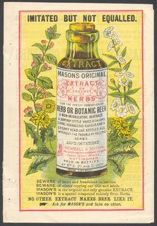 Newball & Mason Extract of Herbs, 1890s
