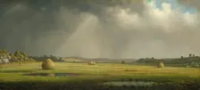 Newburyport Meadows, ca. 1876-81. Creator: Martin Johnson Heade