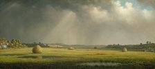Newburyport Meadows, ca. 1876-81. Creator: Martin Johnson Heade