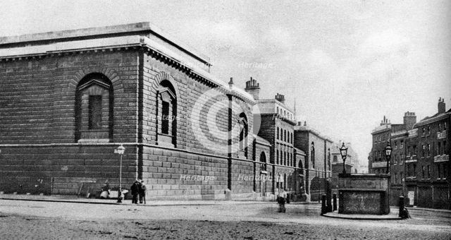Newgate Prison, London, late 19th-early 20th century (1926-1927). Artist: Unknown
