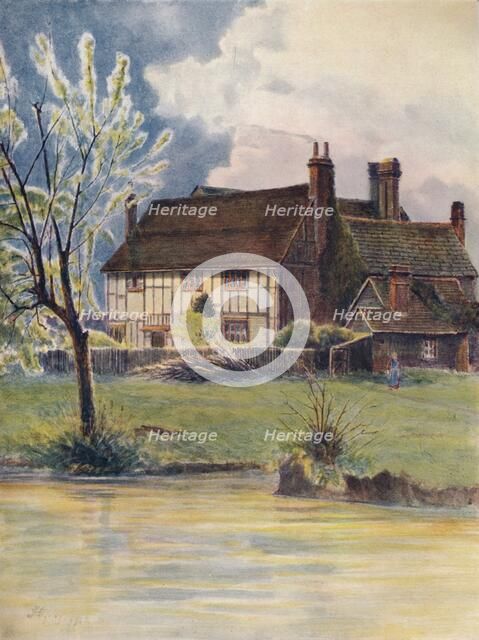 'Newdigate Old Place', 1912, (1914). Artist: James S Ogilvy.