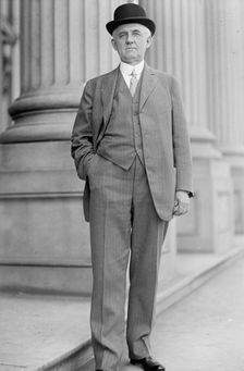 Newell Sanders, Senator From Tennessee - On Steps of Capitol, 1912. Creator: Harris & Ewing