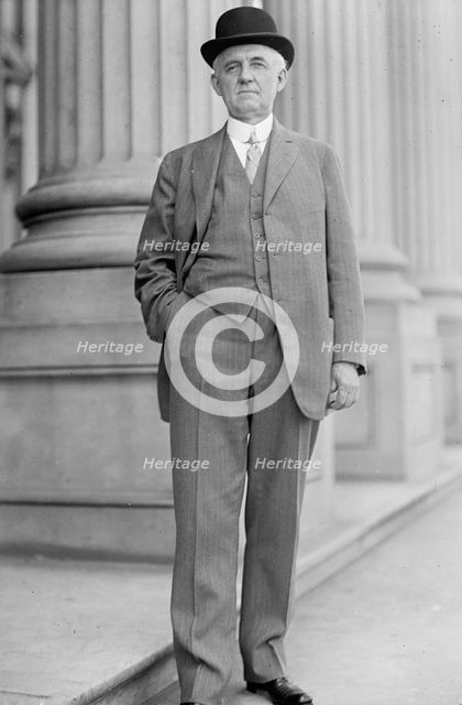 Newell Sanders, Senator From Tennessee - On Steps of Capitol, 1912. Creator: Harris & Ewing.
