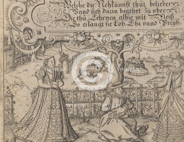 Newes Modelbuch in Kupffer (Title page, 1r), 1604. Creator: Johann Sibmacher.