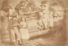 Newhaven Children, 1843-47. Creators: David Octavius Hill, Robert Adamson, Hill & Adamson