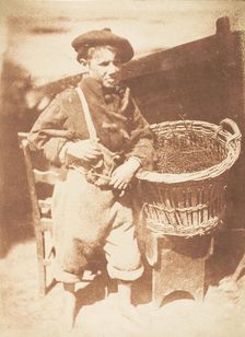 Newhaven Boy, 1843-47. Creators: David Octavius Hill, Robert Adamson, Hill & Adamson