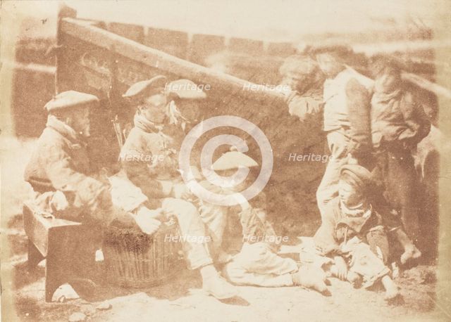 Newhaven Boys, 1843-47. Creators: David Octavius Hill, Robert Adamson, Hill & Adamson.
