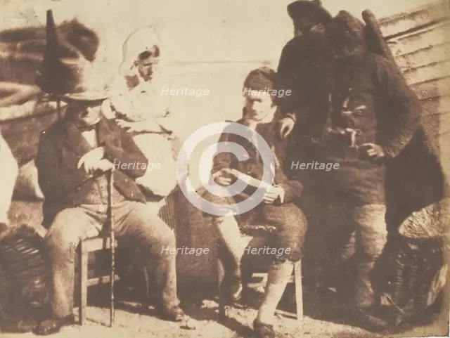 Newhaven Group, 1843-47. Creators: David Octavius Hill, Robert Adamson, Hill & Adamson.