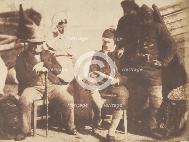 Newhaven Group, 1843-47. Creators: David Octavius Hill, Robert Adamson, Hill & Adamson.