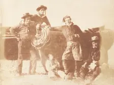 Newhaven Group, 1843-47. Creators: David Octavius Hill, Robert Adamson, Hill & Adamson