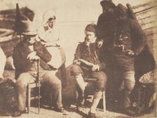 Newhaven Group, 1843-47. Creators: David Octavius Hill, Robert Adamson, Hill & Adamson