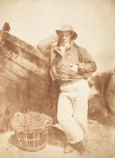 Newhaven Fisherman, 1843-47. Creators: David Octavius Hill, Robert Adamson, Hill & Adamson